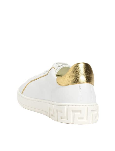 versace sneakers men mesusa|Versace sneakers white label.